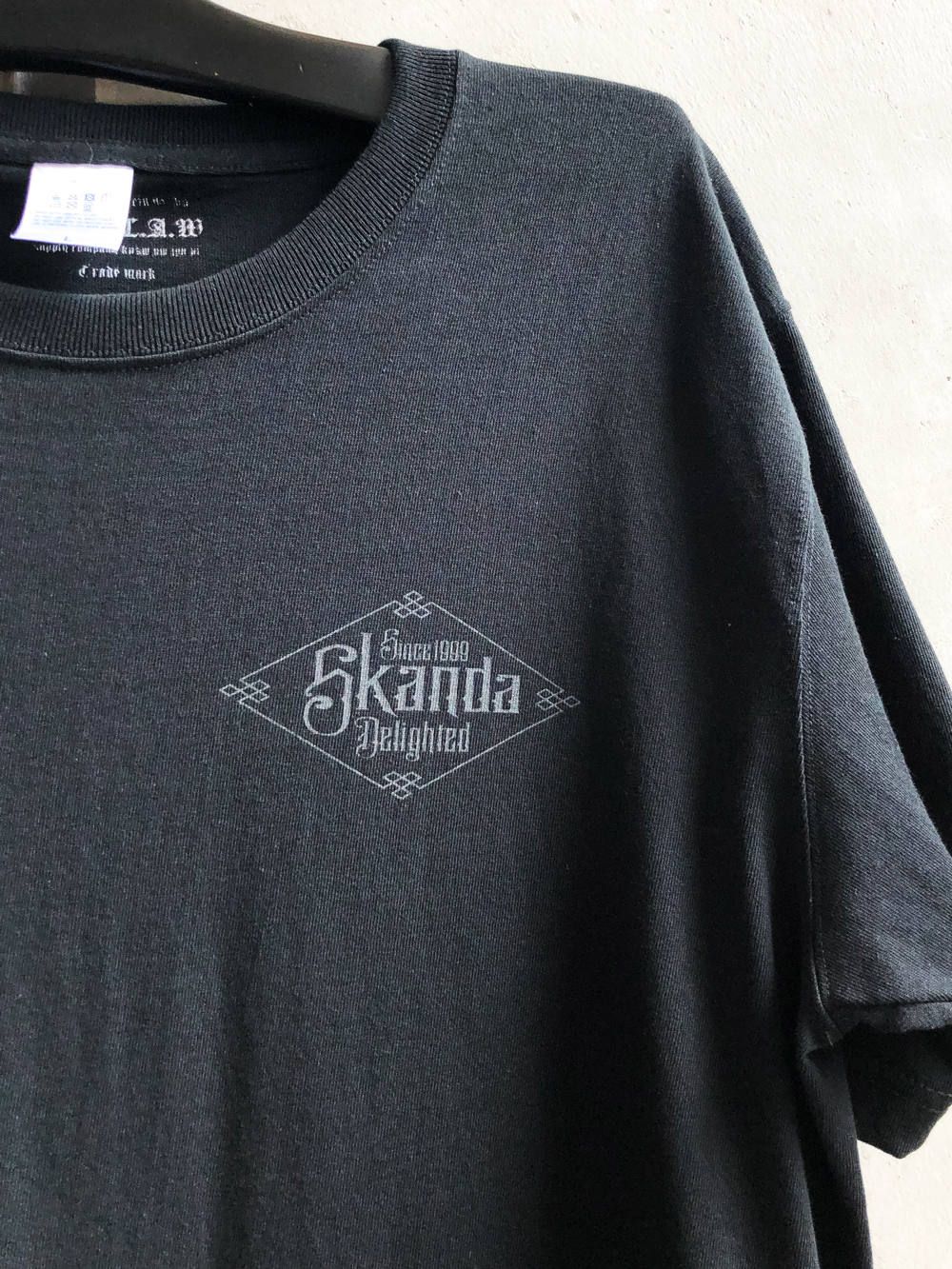 SKANDAオリジナル スパイダーTシャツ (ブラック) / SKANDA ORIGNAL SPIDERT-SHIRT (BLACK)