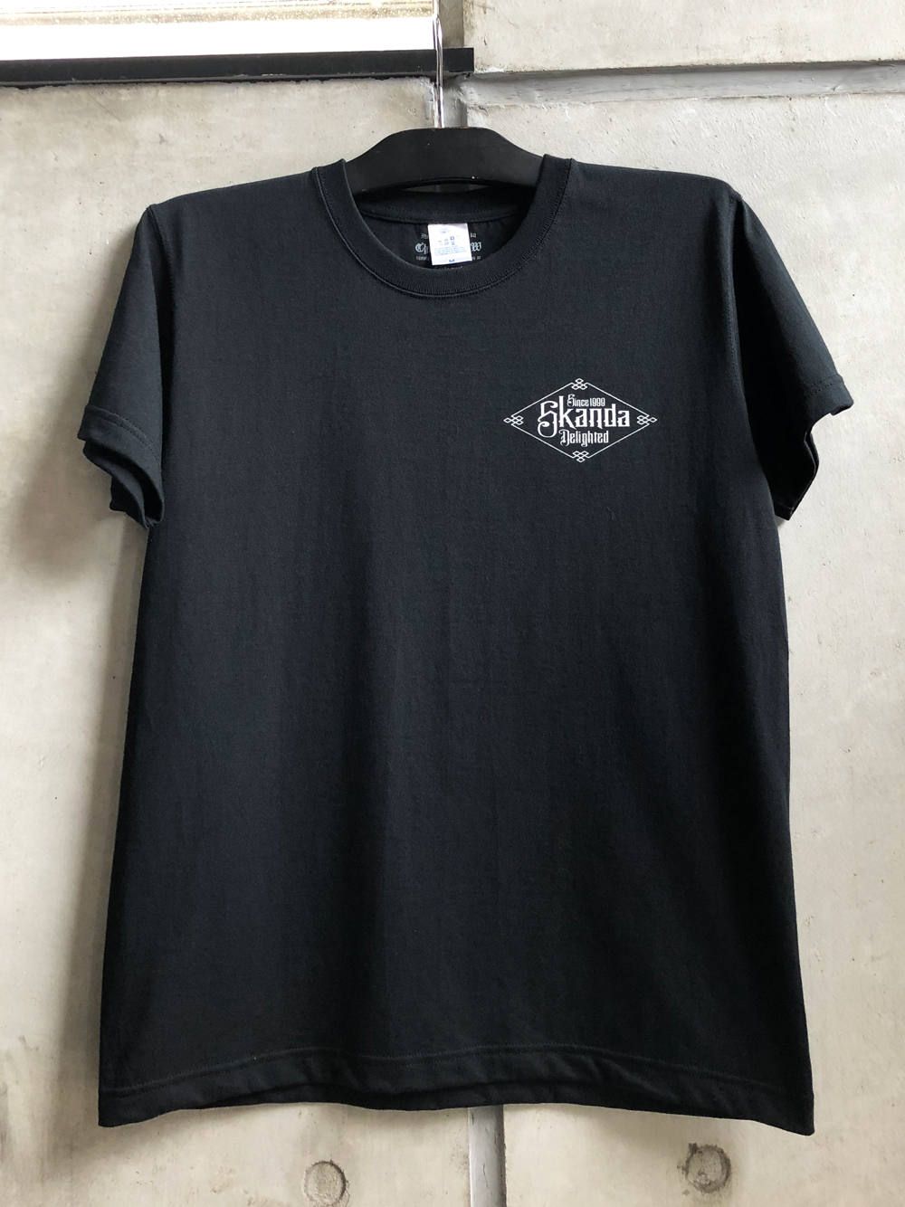 SKANDAオリジナル ボックスロゴTシャツ (ブラック) / SKANDA ORIGNAL BOXLOGO T-SHIRT (BLACK)