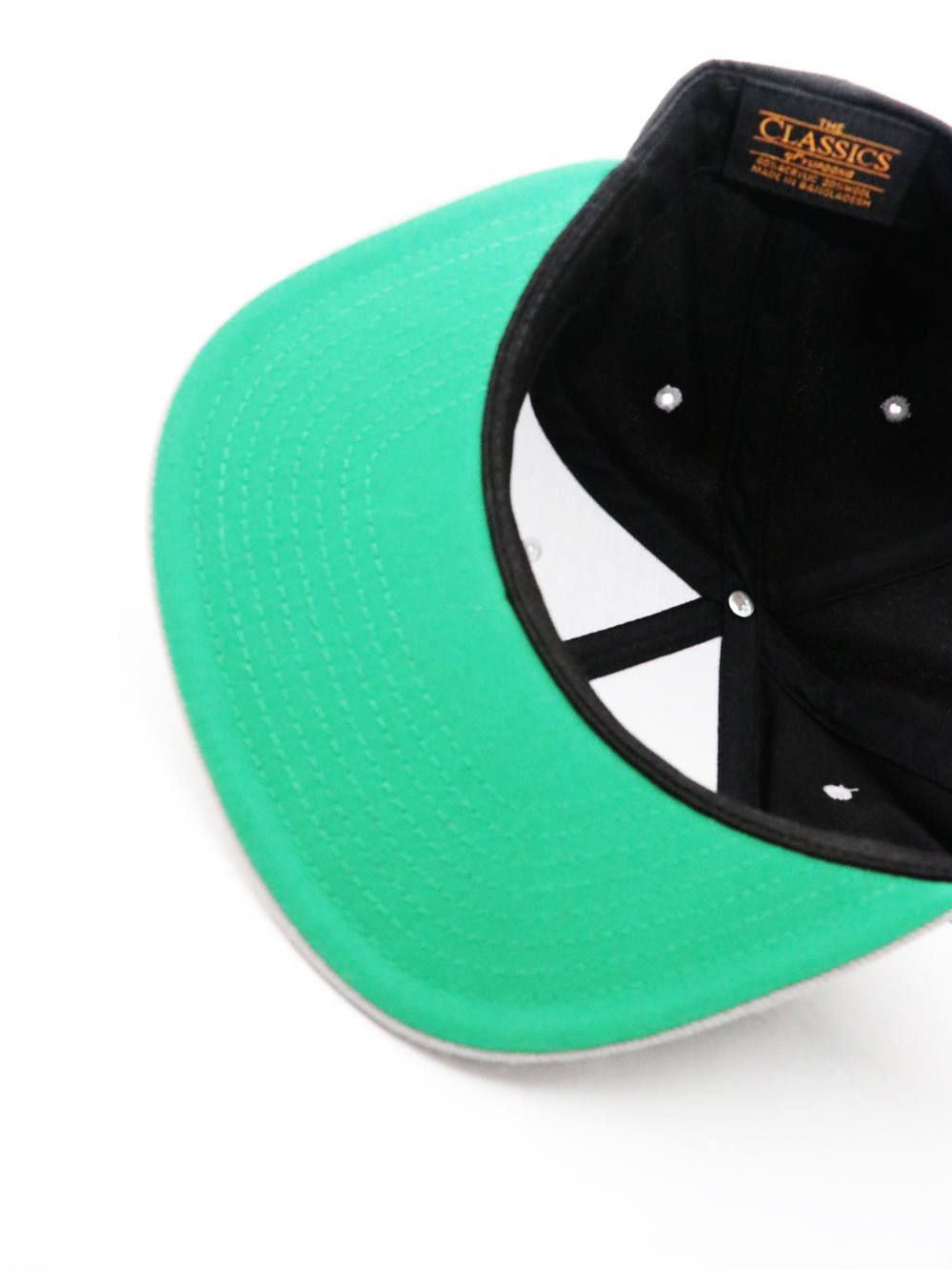 レイダースパッチベースボールキャップ (ブラックxグレー) / RAIDERS PATCH B.B CAP (BLACKxGRAY)