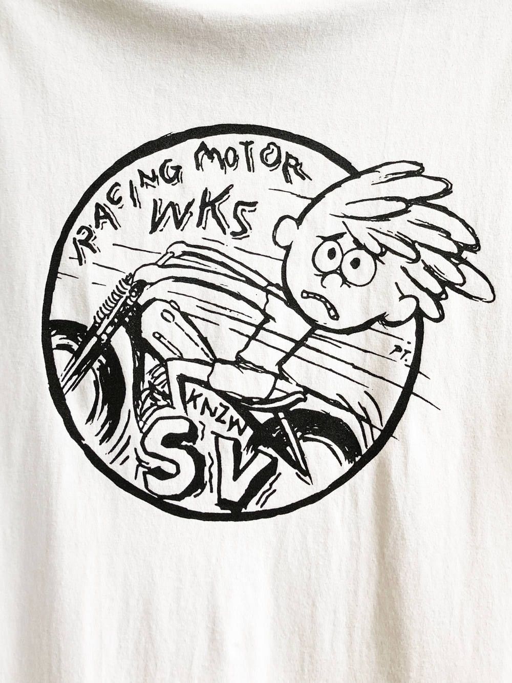 SKANDAオリジナル SVTシャツ (ホワイト) / SKANDAORIGNAL SV T-SHIRT (WHITE)