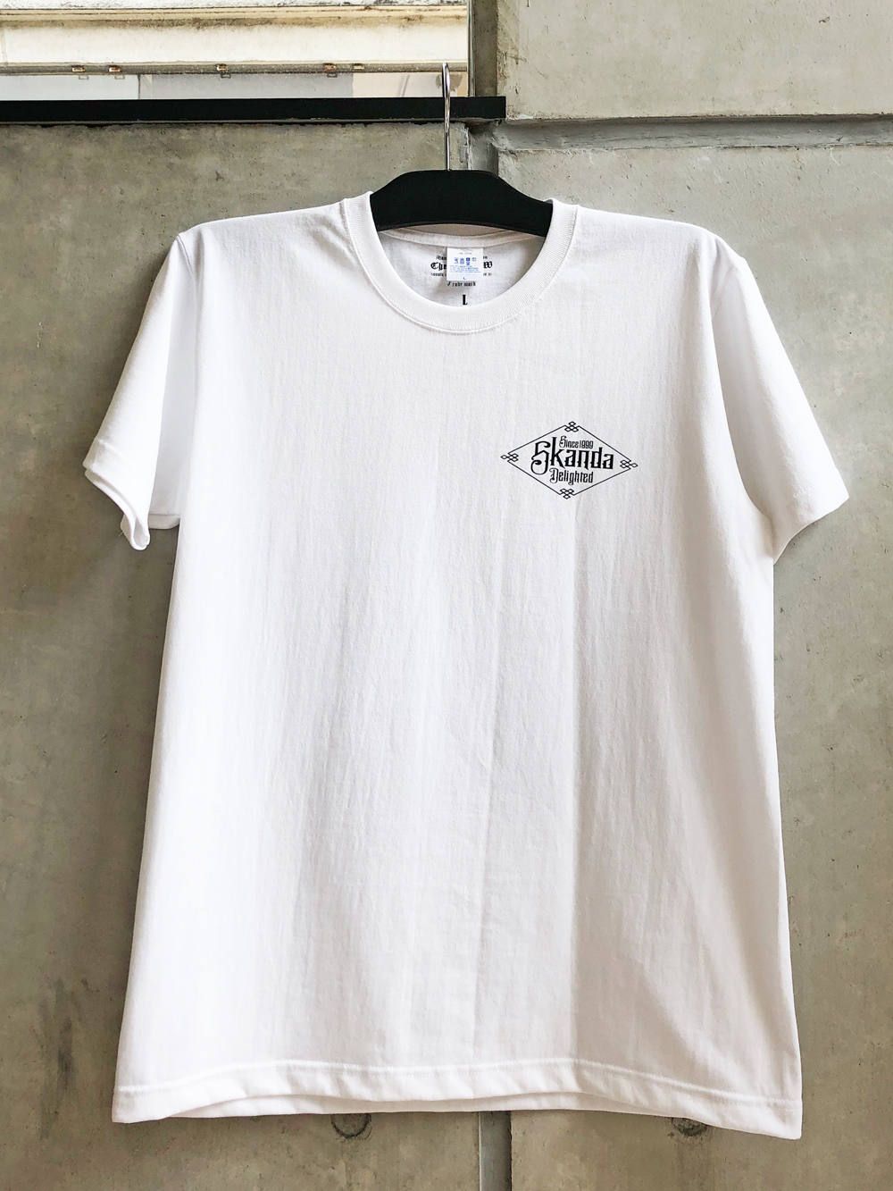SKANDAオリジナルドラゴンTシャツ (ホワイト) / SKANDAORIGNAL DRAGON T-SHIRT (WHITE)