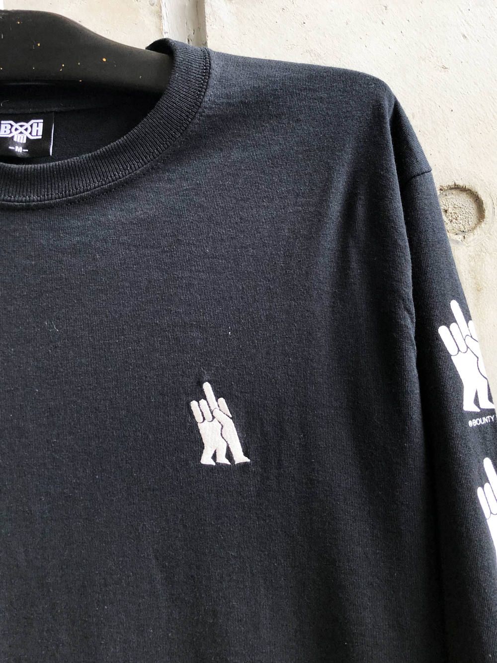 ウィークエンドロングスリーブTシャツ(ブラック) / WEEKEND L/S TEE (BLACK)
