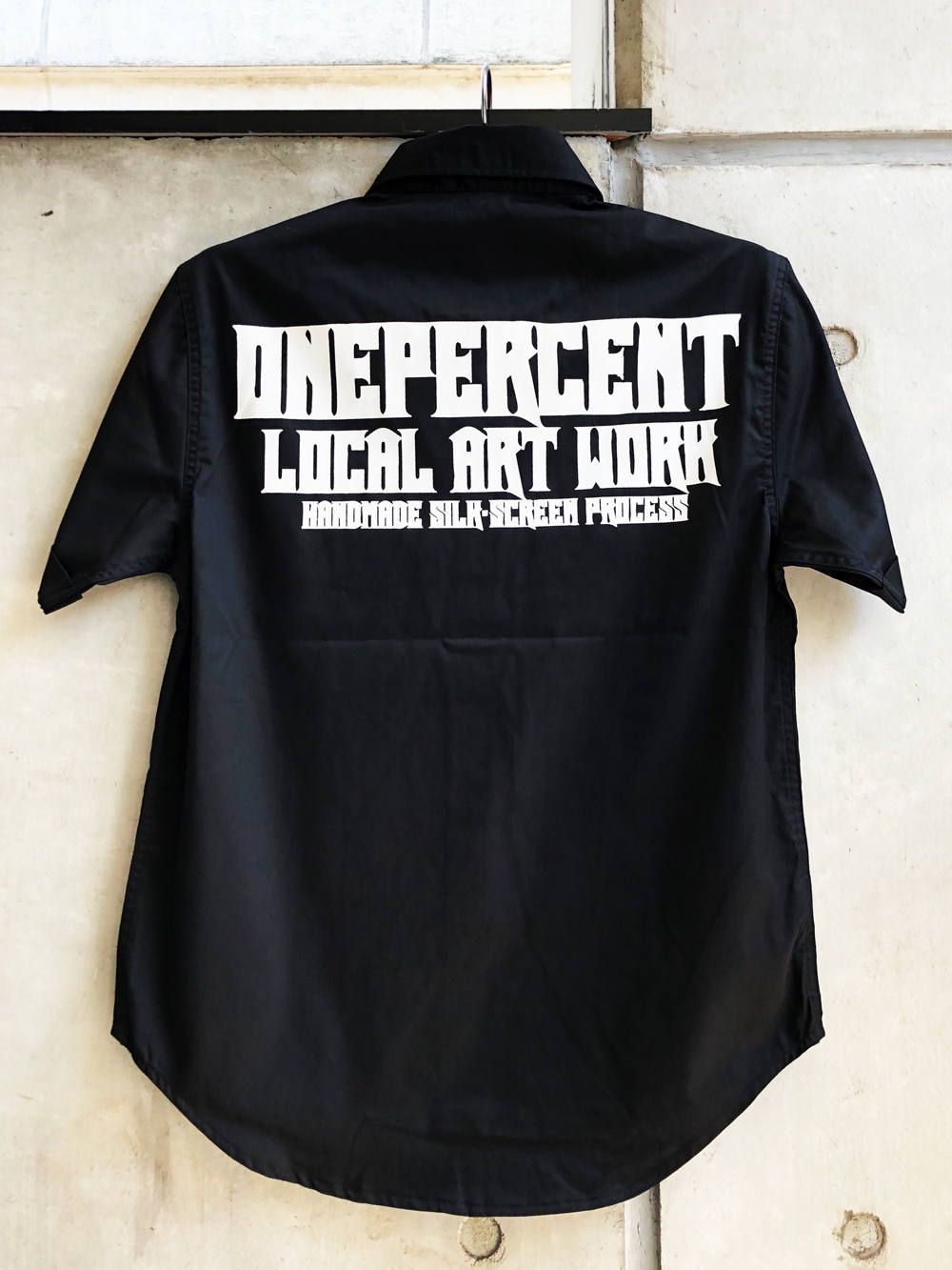 オリジナルワークショートスリーブシャツ (ブラック) / ORIGNAL WORK S/S SHIRT (BLACK))