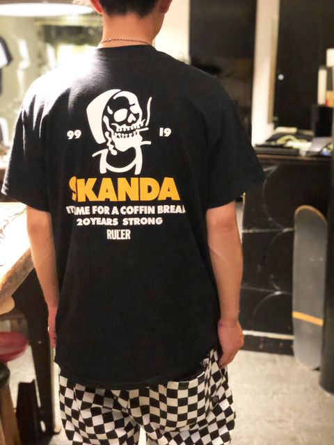 RULER × SKANDA W NAME S/S TEE