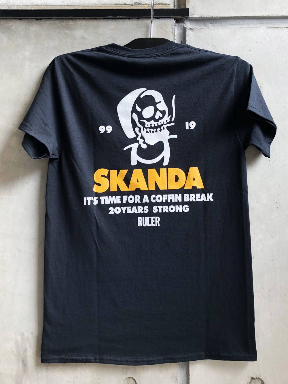 RULER × SKANDA W NAME S/S TEE