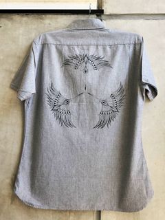 オリジナルオックスフォードショートスリーブシャツ(グレー) / ORIGNAL OXFORD S/S SHIRT (GRAY)