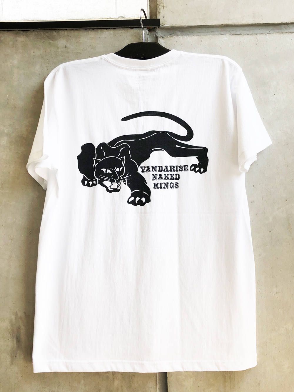SKANDAオリジナルパンサーTシャツ (ホワイト) / SKANDAORIGNAL PANTHER T-SHIRT (WHITE)