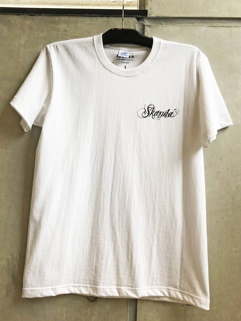 SKANDAオリジナル クラーケンTシャツ (ホワイト) / SKANDAORIGNAL KRAKEN T-SHIRT (WHITE)