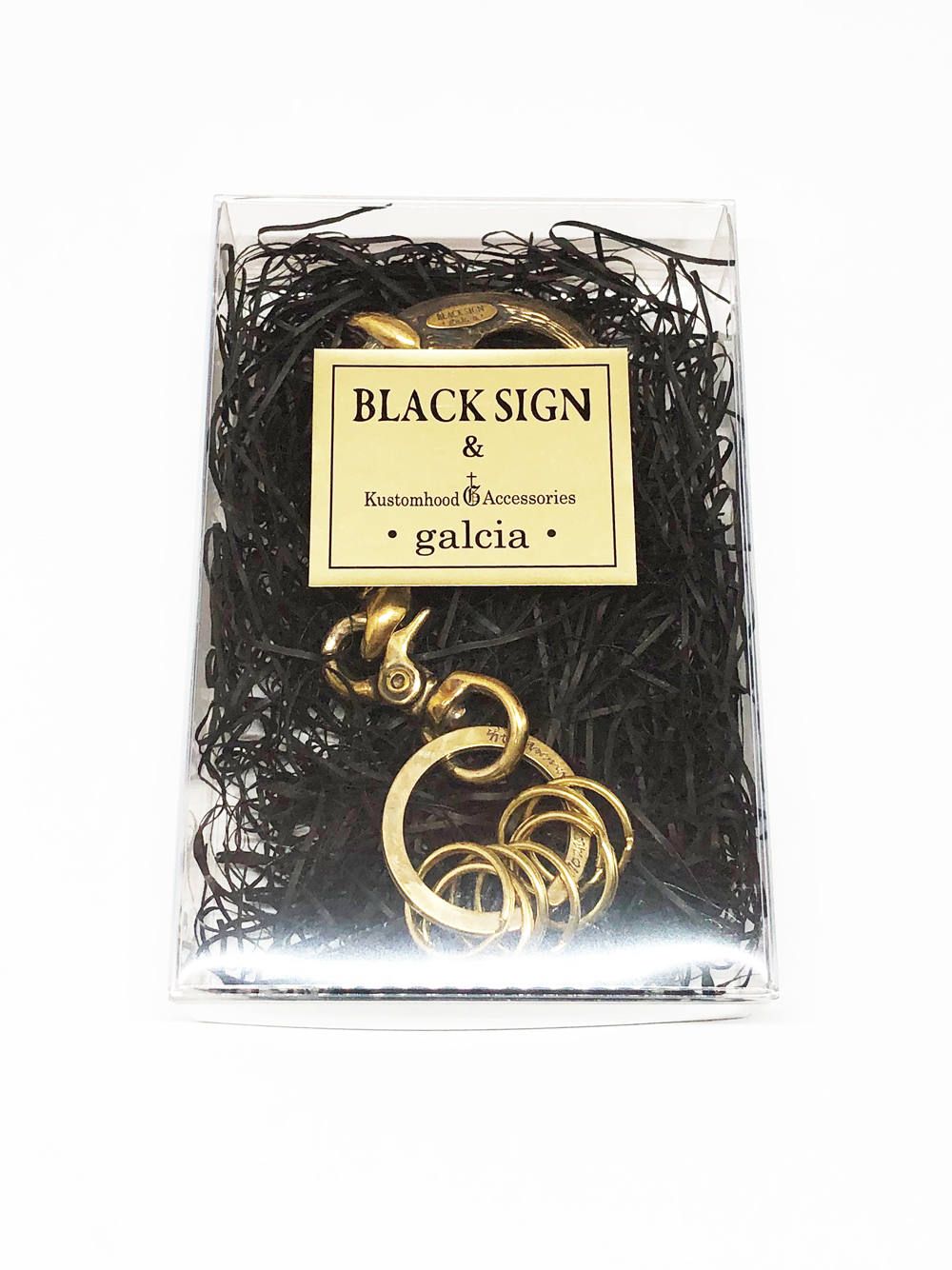 BLACK SIGN - BLACK SIGN x GALCIA DEVIL'S FACE KEYHOLDER