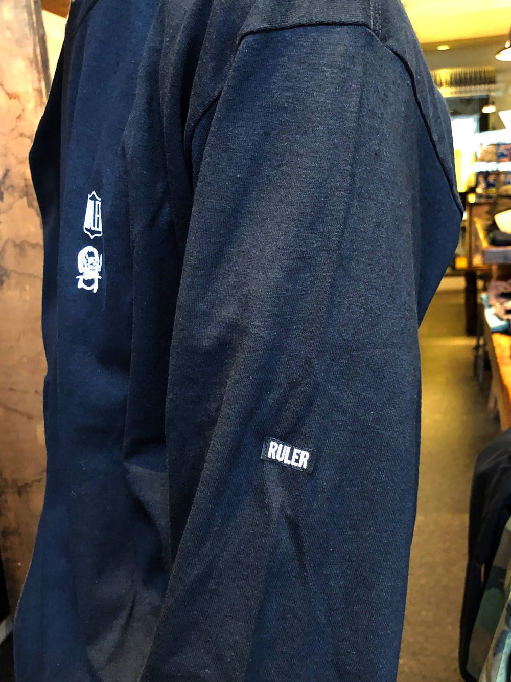 RULER × SKANDA W NAME L/S TEE