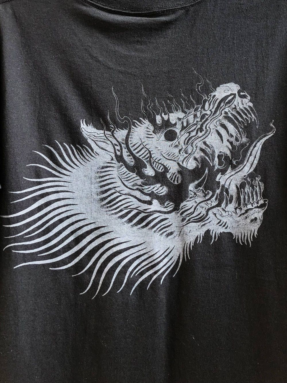 SKANDAオリジナル ウルフTシャツ (ブラック) / SKANDAORIGNAL WOLF T-SHIRT (BLACK)