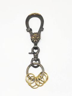 HORSESHOE KEYHOLDER  (BRASS)