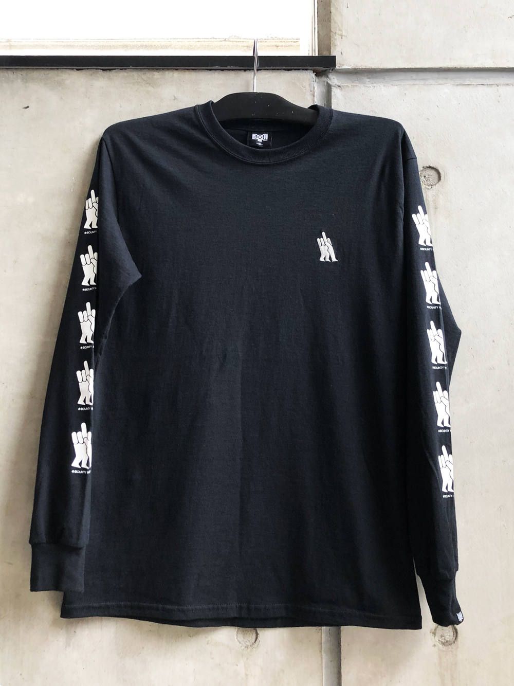 ウィークエンドロングスリーブTシャツ(ブラック) / WEEKEND L/S TEE (BLACK)