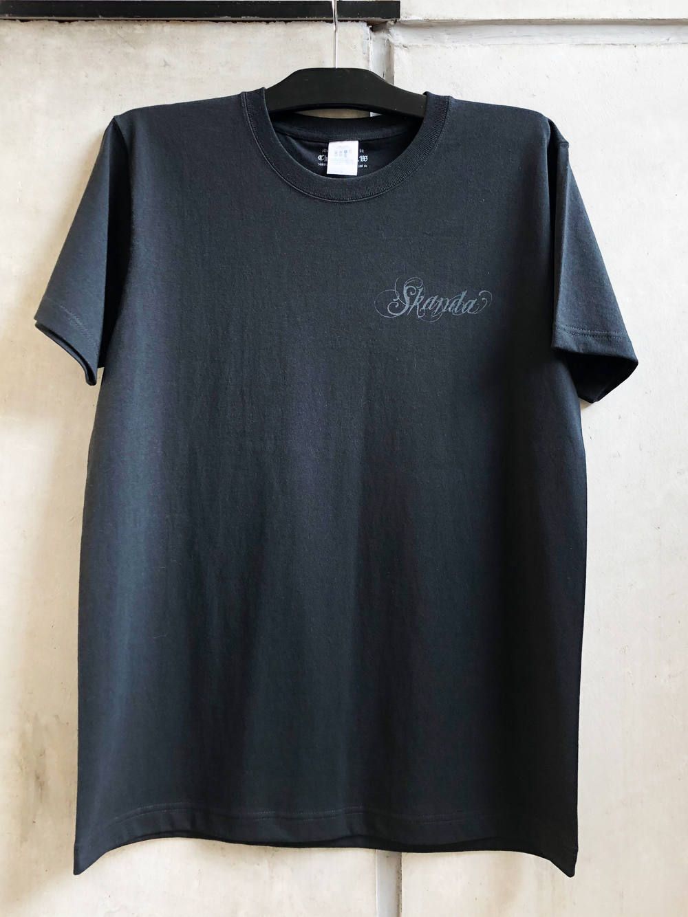 SKANDAオリジナル ウルフTシャツ (ブラック) / SKANDAORIGNAL WOLF T-SHIRT (BLACK)