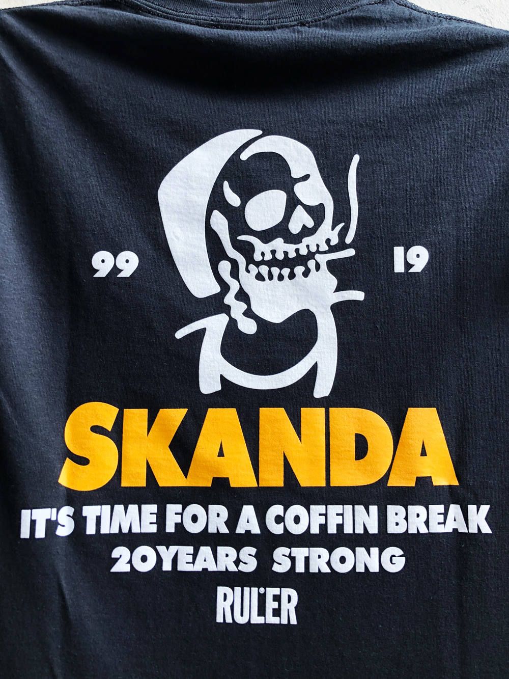 RULER × SKANDA W NAME L/S TEE