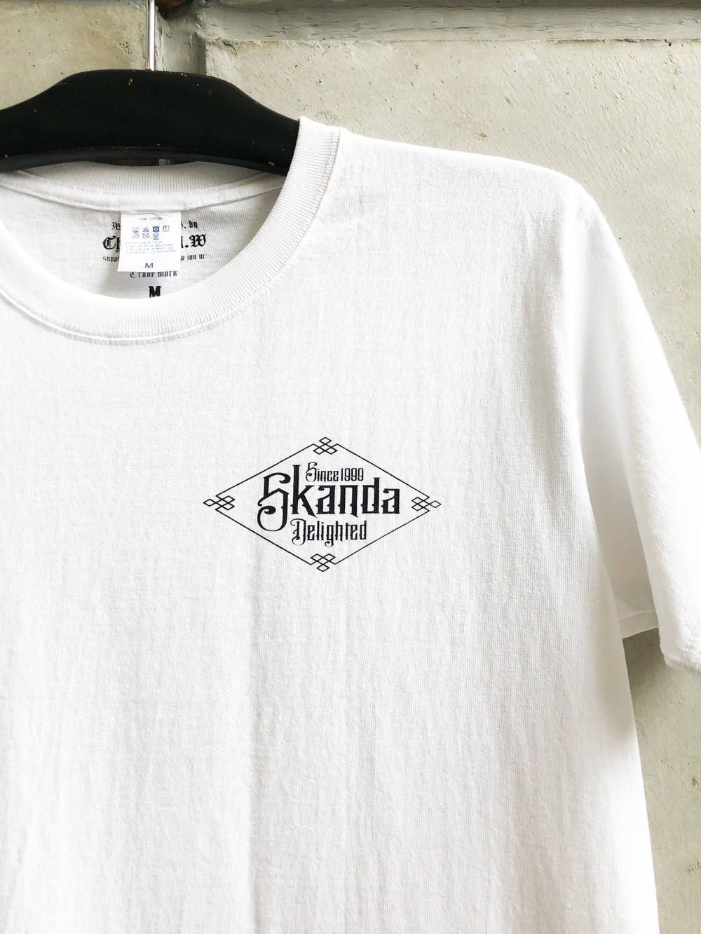 SKANDAオリジナルパンサーTシャツ (ホワイト) / SKANDAORIGNAL PANTHER T-SHIRT (WHITE)