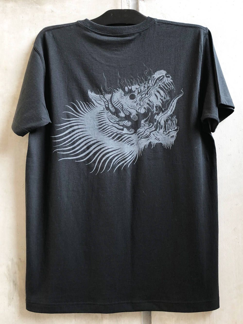 SKANDAオリジナル ウルフTシャツ (ブラック) / SKANDAORIGNAL WOLF T-SHIRT (BLACK)