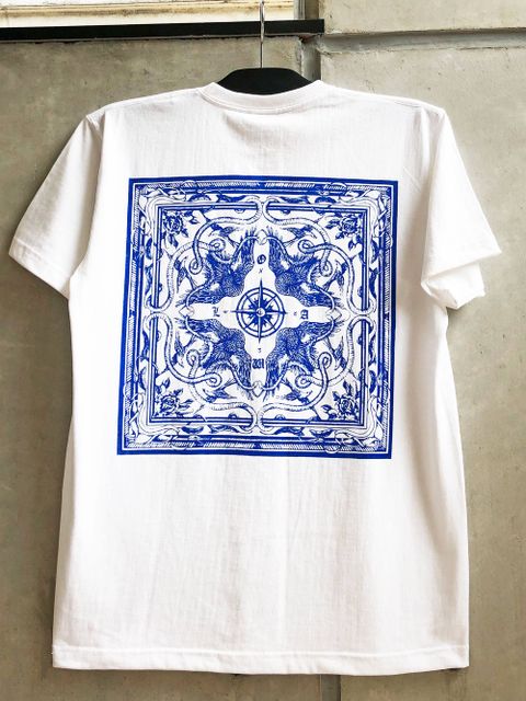 オリジナルバンダナTシャツ (ホワイト) / ORIGNAL BANDANNA S/STEE (WHITE)