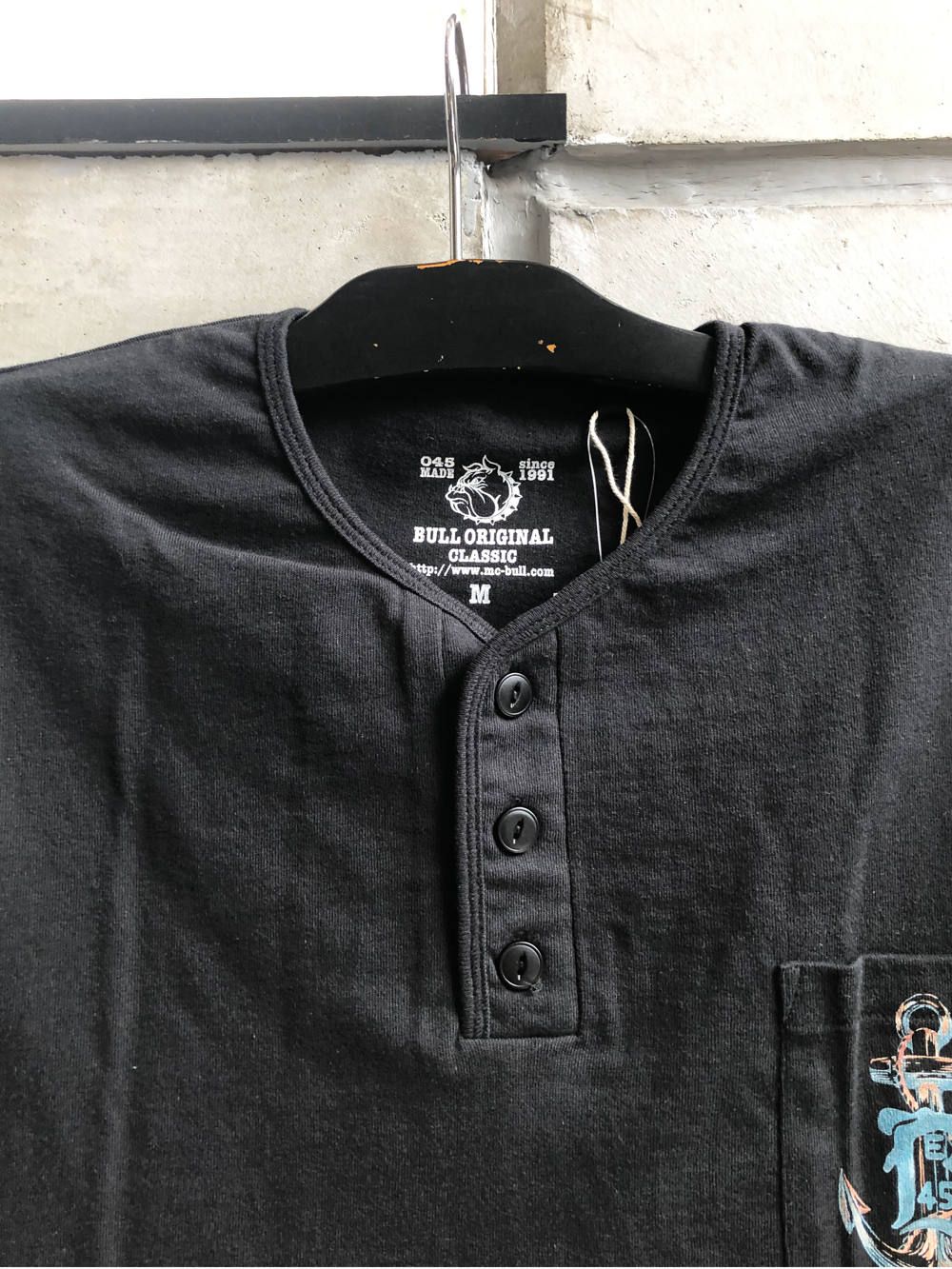 アンカーショートスリブTシャツ(ブラック) / ANCHOR S/S Tsh (BLACK)