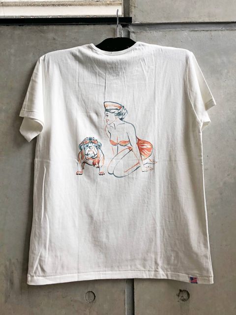 アンカーショートスリブTシャツ(ホワイト) / ANCHOR S/S Tsh (WHITE)