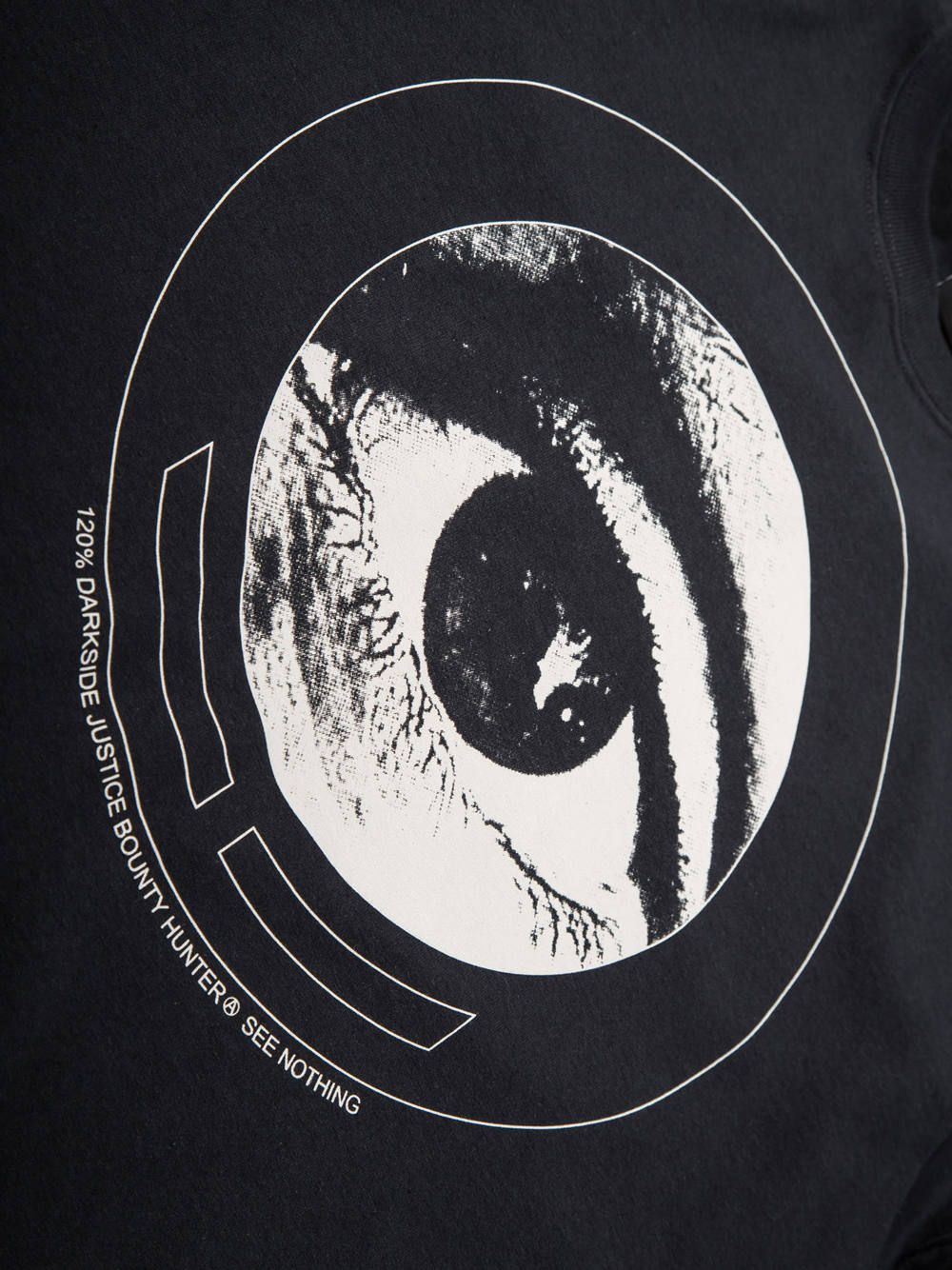 シーノットフィンクロングスリーブTシャツ(ブラック) / SEE NOTHING L/S Tee (BLACK)