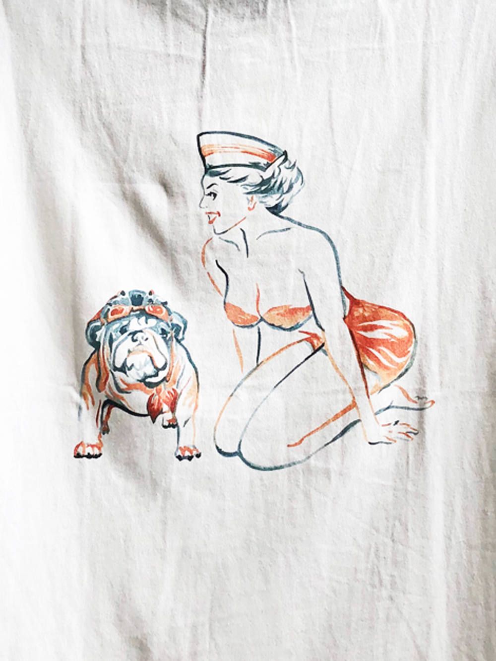 アンカーショートスリブTシャツ(ホワイト) / ANCHOR S/S Tsh (WHITE)