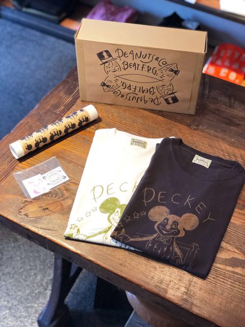 PECKEYMOUSE T-SHIRT BOX SET (WHITE)