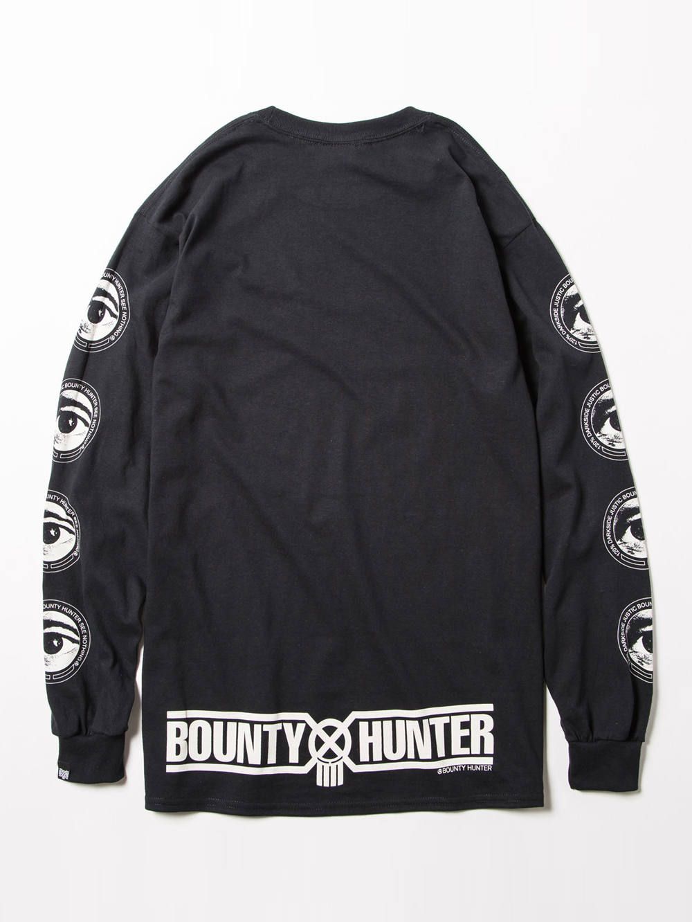 シーノットフィンクロングスリーブTシャツ(ブラック) / SEE NOTHING L/S Tee (BLACK)