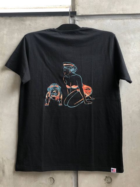 アンカーショートスリブTシャツ(ブラック) / ANCHOR S/S Tsh (BLACK)