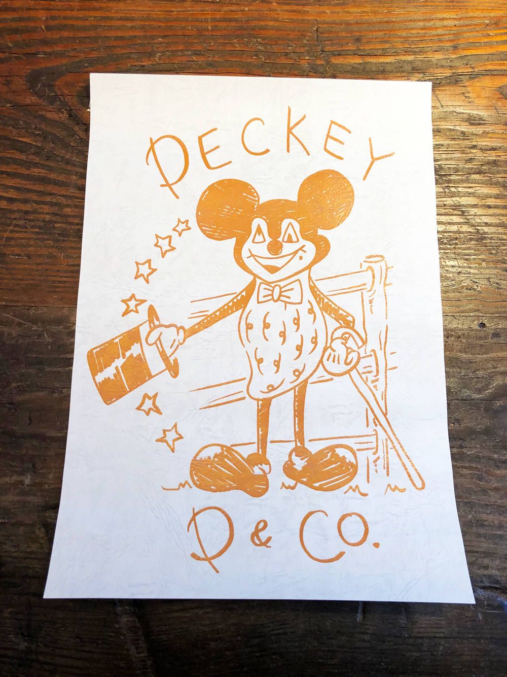 PECKEYMOUSE T-SHIRT BOX SET (BLACK)