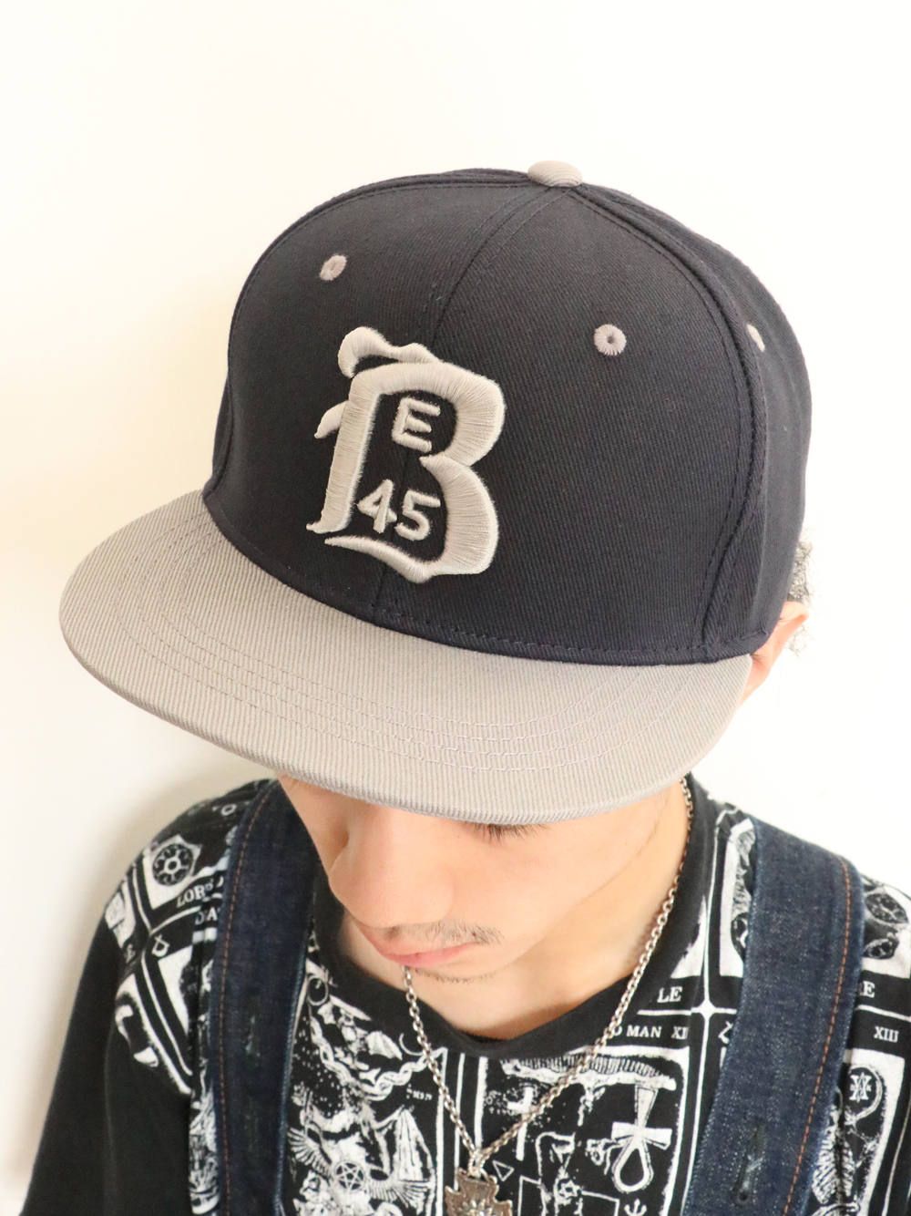 B45 キャップ (ネイビー×グレー) / B45 CAP(NAVY×GRAY)