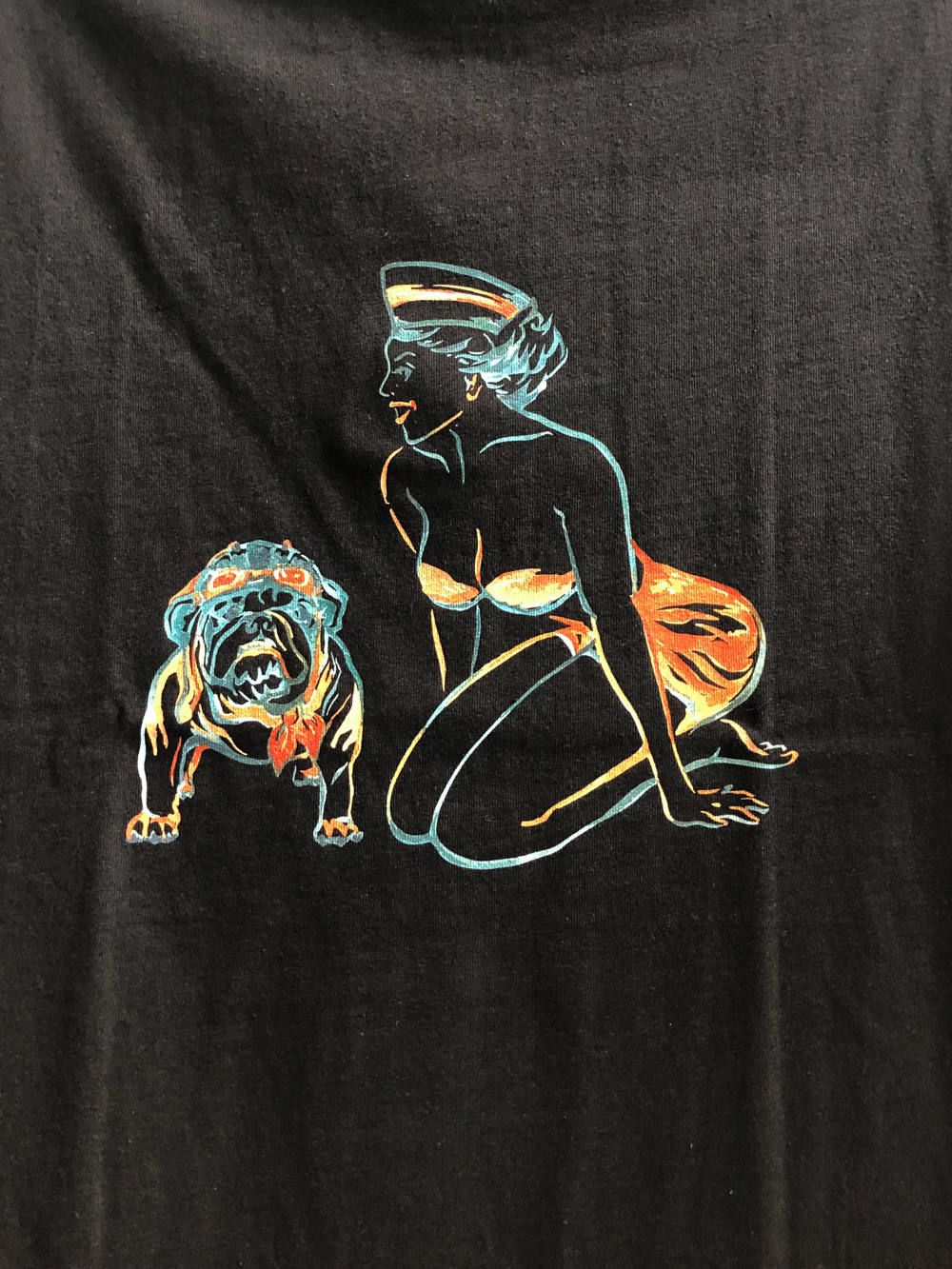 アンカーショートスリブTシャツ(ブラック) / ANCHOR S/S Tsh (BLACK)