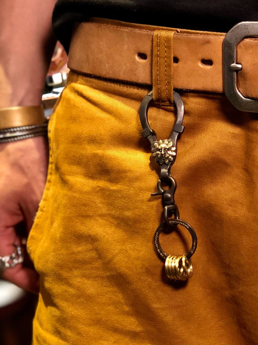 HORSESHOE KEYHOLDER  (BRASS)