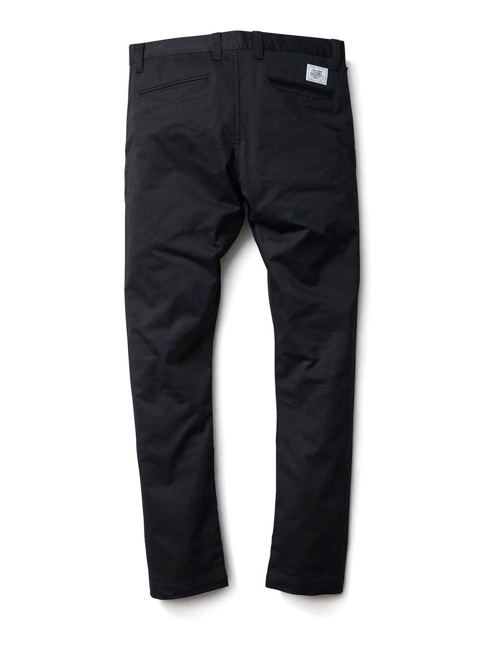 CRIMIE - LEX CHINO STRETCH PANTS (BLACK) | SKANDA