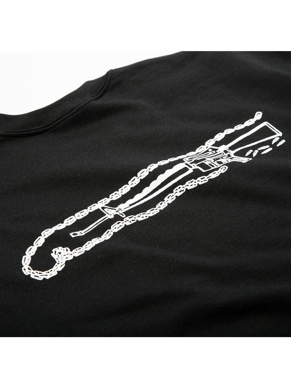 HB クルーネックスエットシャツ (BLACK) / HB Crew Neck Sweat Shirts (BLACK)