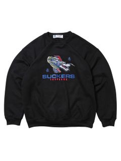 ドラゴンクルーネックスウェット (ブラック) / DRAGON CREW NECK SWEAT (BLACK)