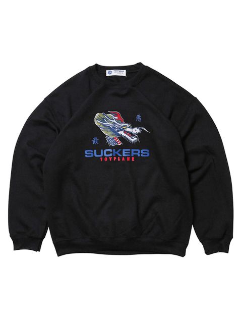 ドラゴンクルーネックスウェット (ブラック) / DRAGON CREW NECK SWEAT (BLACK)