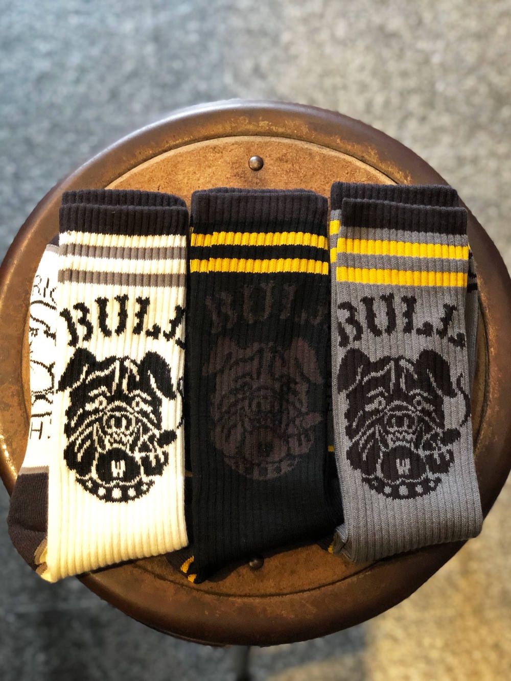 3P ソックス"ブルドッグ" / 3P SOCKS "BULLDOG"