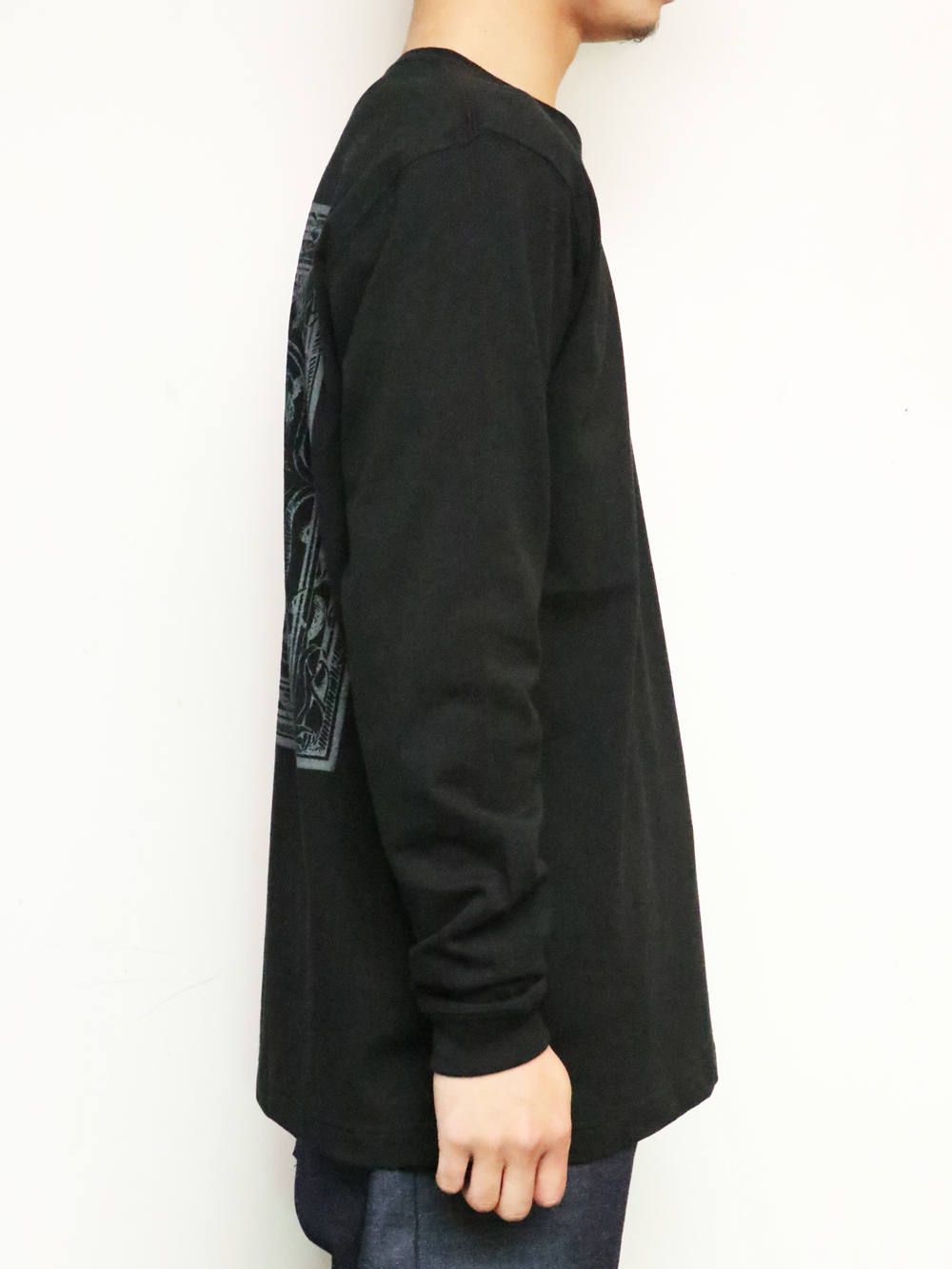 SKANDAオリジナルバンダナ L/S-Tシャツ (ブラック) / ORIGNAL BANDANA L/S TEE (BLACK)