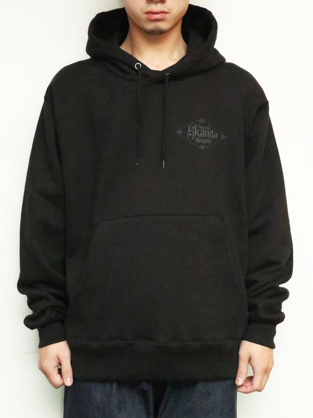 オリジナルヘビーオンスパーカー (ブラック) / ORIGNAL HEAVY OZ PULLOVER (BLACK)