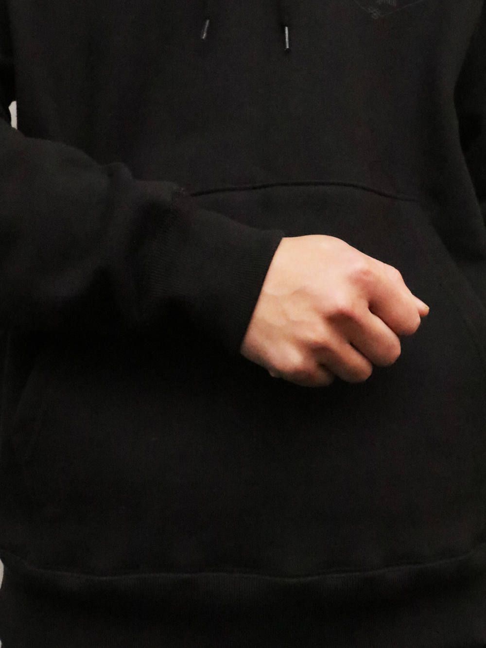オリジナルヘビーオンスパーカー (ブラック) / ORIGNAL HEAVY OZ PULLOVER (BLACK)