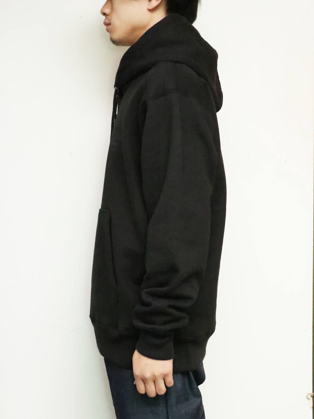 オリジナルヘビーオンスパーカー (ブラック) / ORIGNAL HEAVY OZ PULLOVER (BLACK)