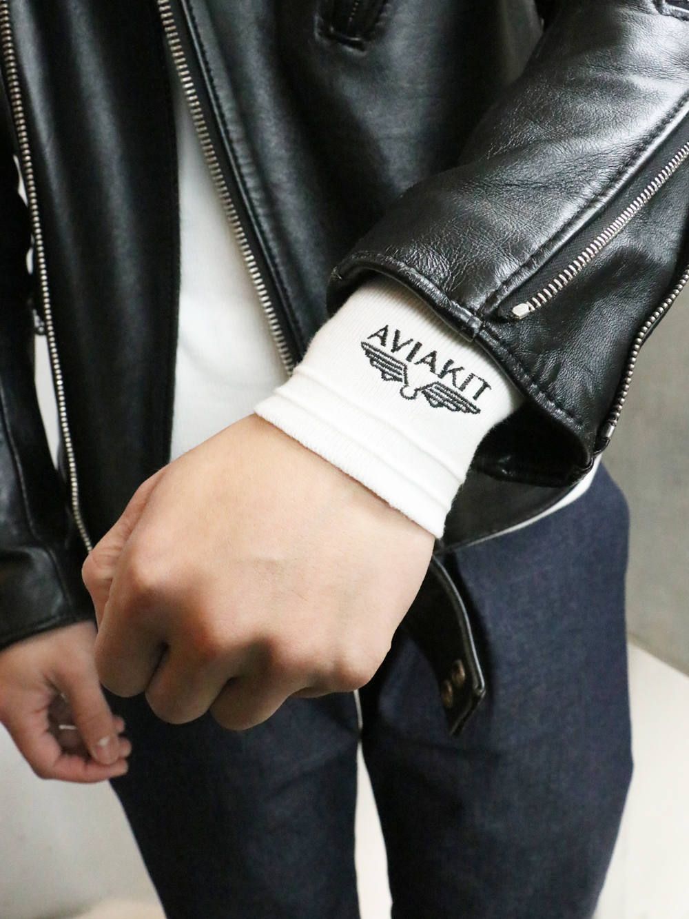 "AVIAKIT WAFFLE" T-SHIRTS (WHITE)