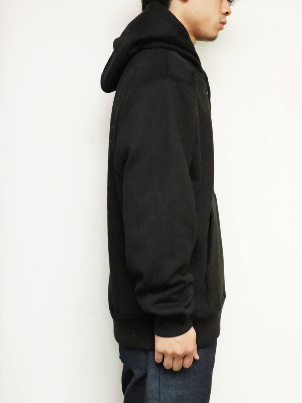 オリジナルヘビーオンスパーカー (ブラック) / ORIGNAL HEAVY OZ PULLOVER (BLACK)