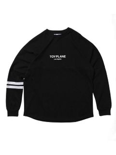 ロングスリーブフットボールワイズTシャツ(ブラック) / L/S FOOTBALL WIZE TEE (BKACK)