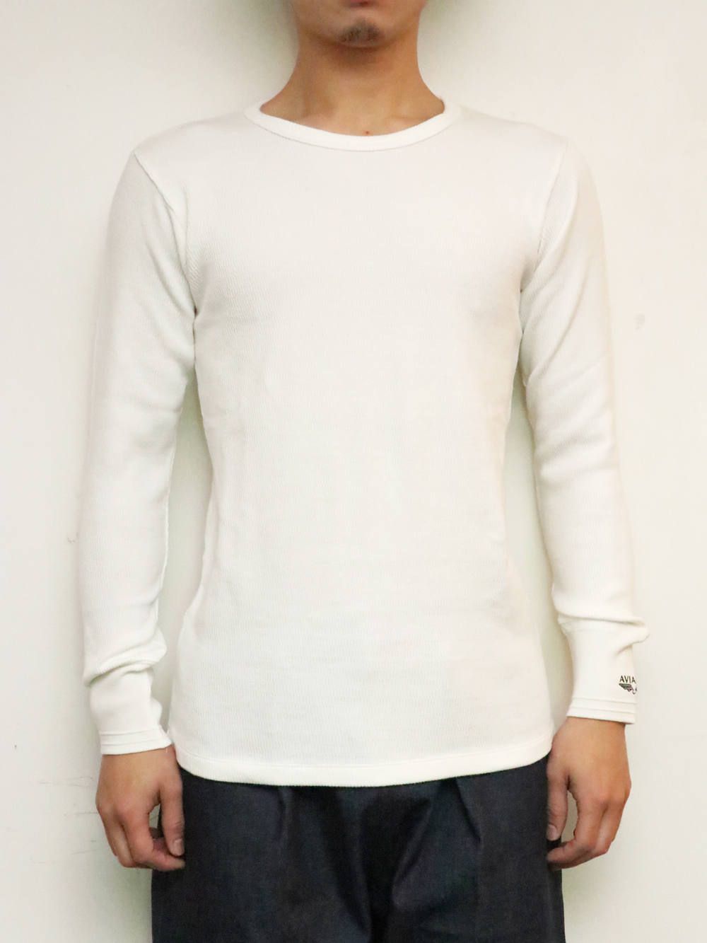 "AVIAKIT WAFFLE" T-SHIRTS (WHITE)