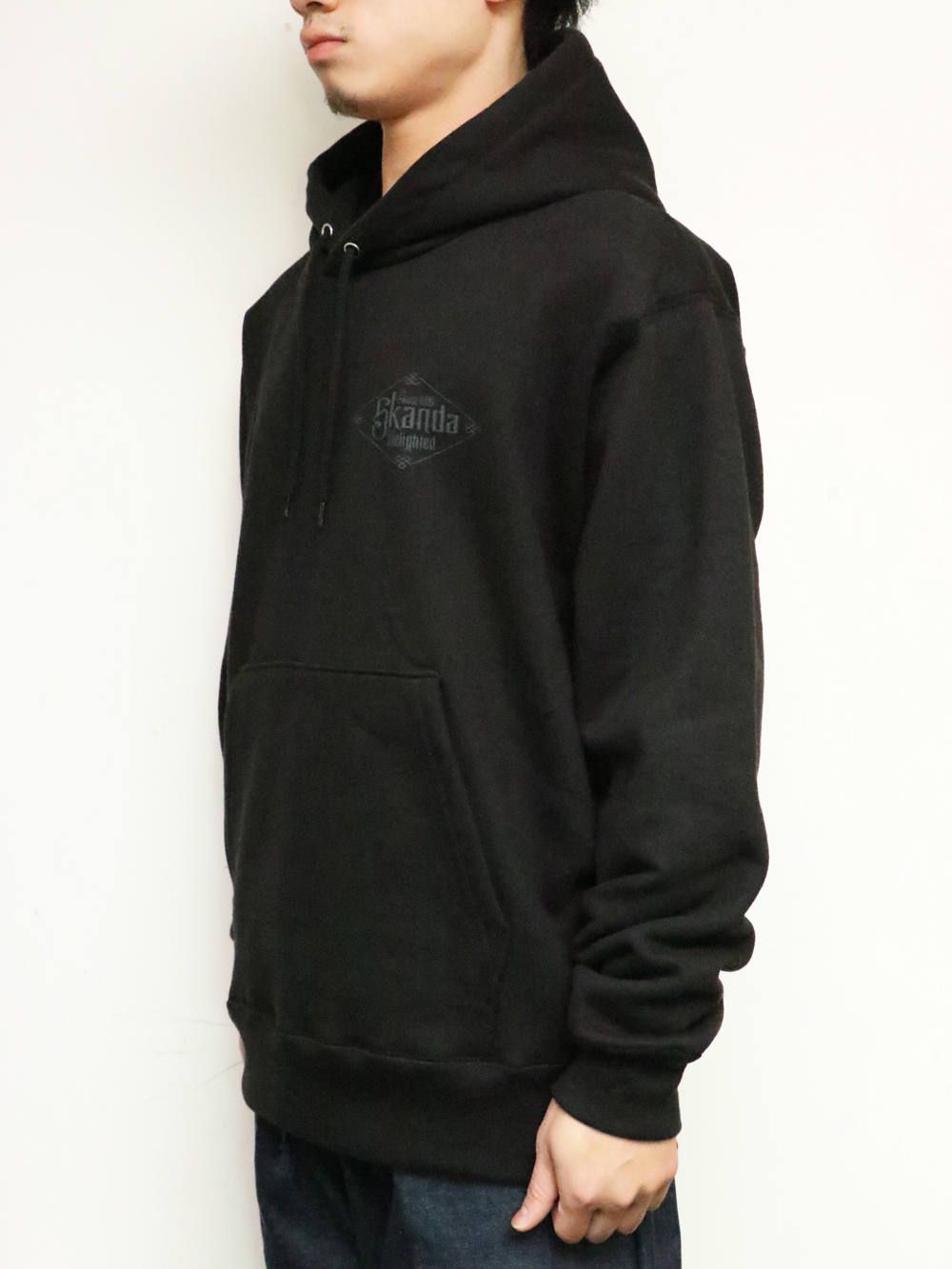 オリジナルヘビーオンスパーカー (ブラック) / ORIGNAL HEAVY OZ PULLOVER (BLACK)