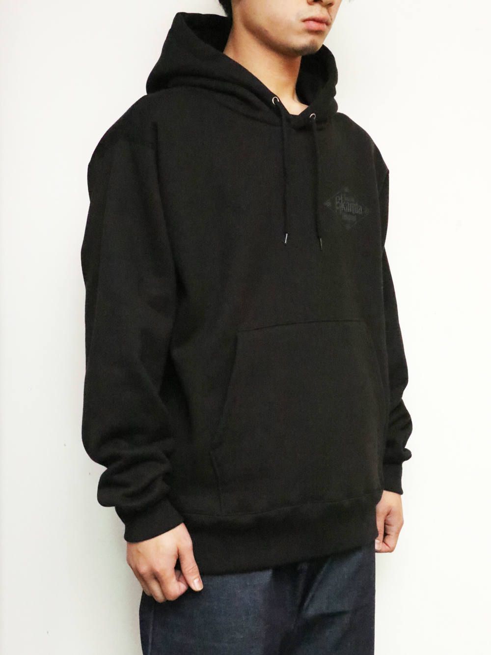 オリジナルヘビーオンスパーカー (ブラック) / ORIGNAL HEAVY OZ PULLOVER (BLACK)