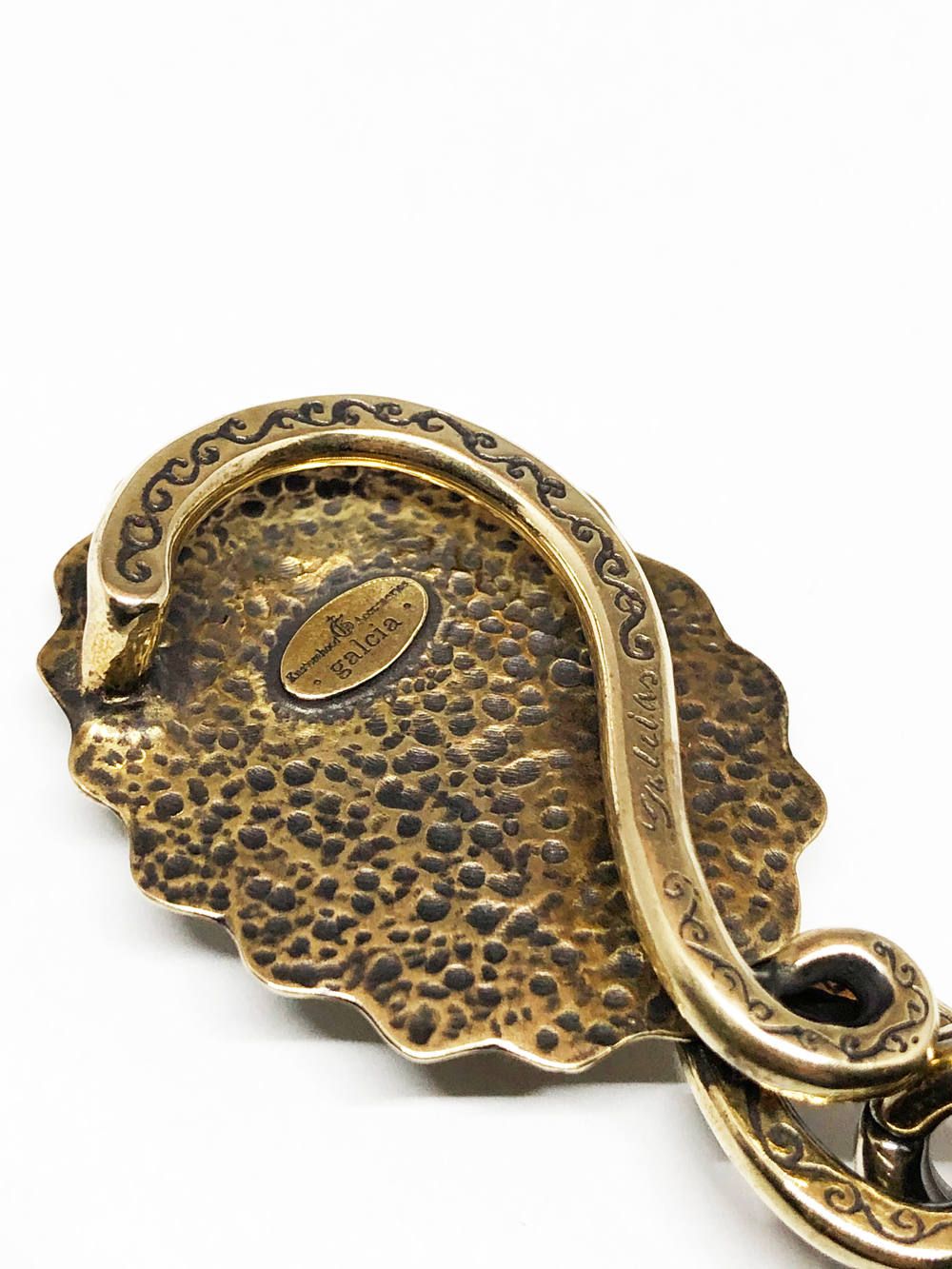 CONCHO & AGAVE KEYHOLDER (BRASS)
