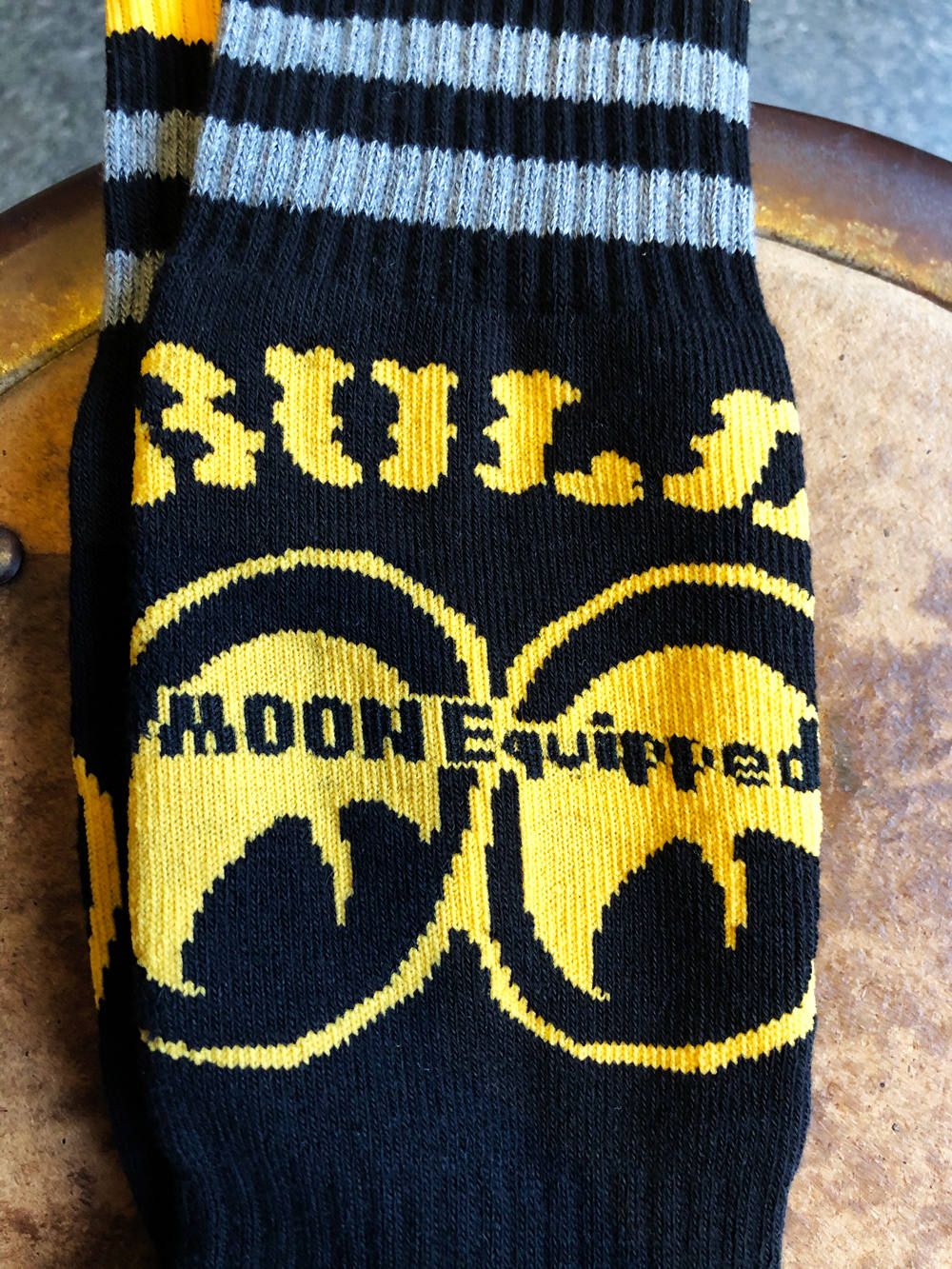 ムーンアイズ×ブルオリジナルソックス (ブラック) / MOONEYES×BULLORIGINAL SOCKS (BLACK)